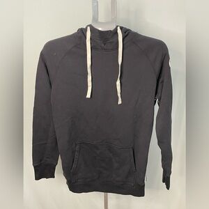Nike Black Hoodie with‎ White Drawstrings size medium
